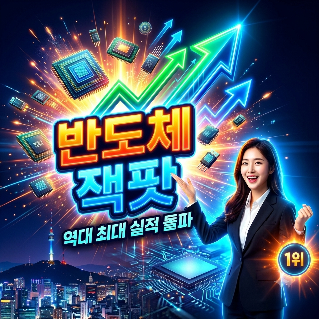 반도체 역대급 수출 잭팟