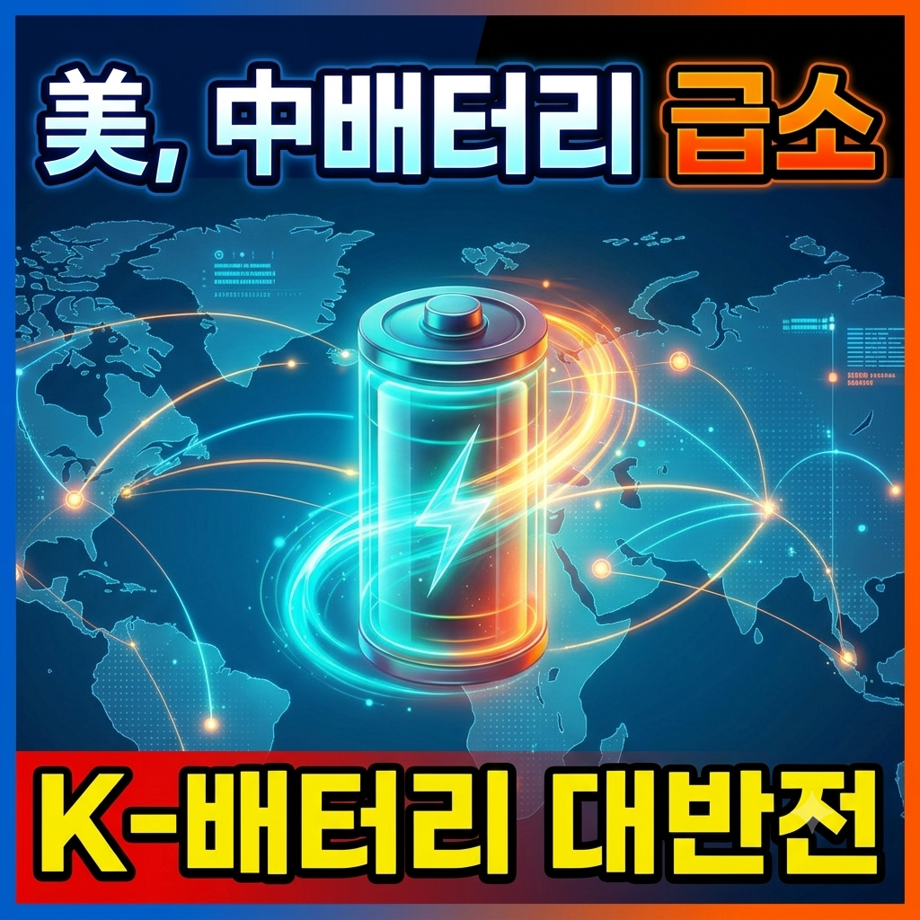 美, 中 배터리 ‘급소’ 제대로 찔렀다.